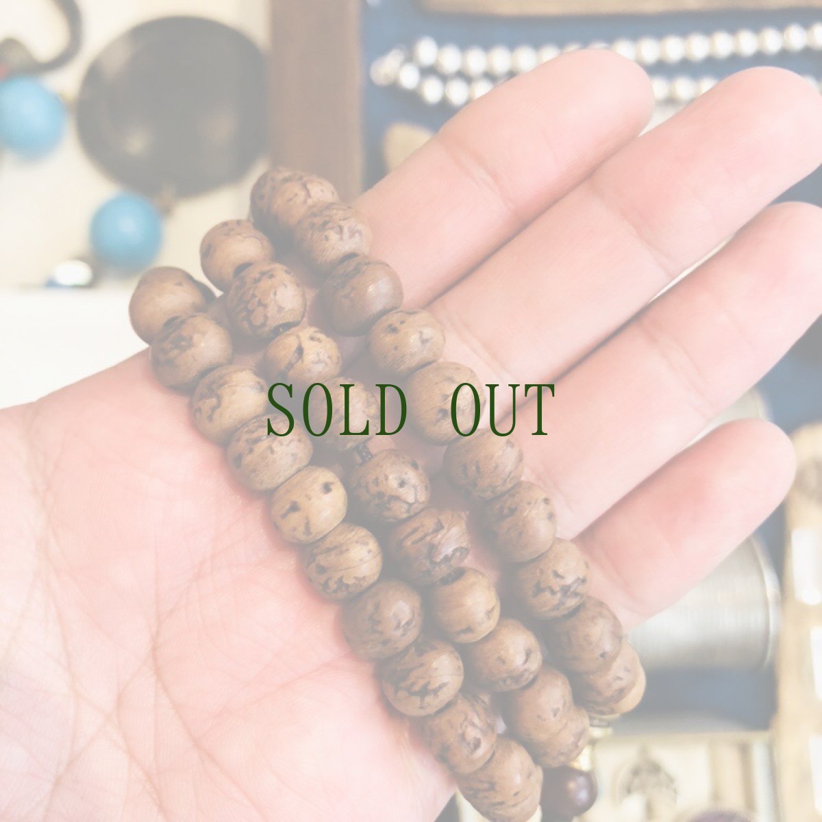 画像7: 老鳳眼菩提樹の御数珠 (Tibetan Buddha Chitta  Mala ) 9mm玉 (7)