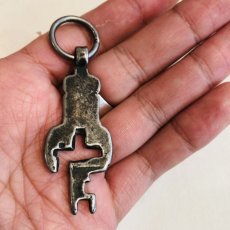 画像5: チベットの鍵　（Tibetan old padlock key）　アンティーク (5)