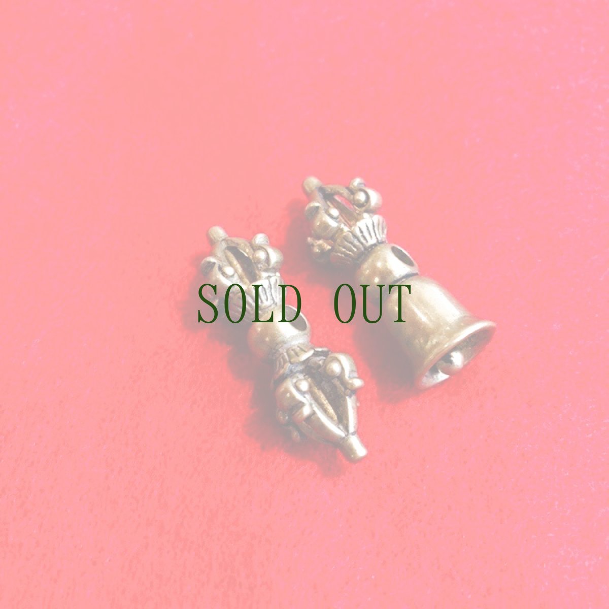 画像2: ドルジェとティルプ　(ヴァジュラ・ガンター/金剛杵・金剛鈴)　一対　　 (2)