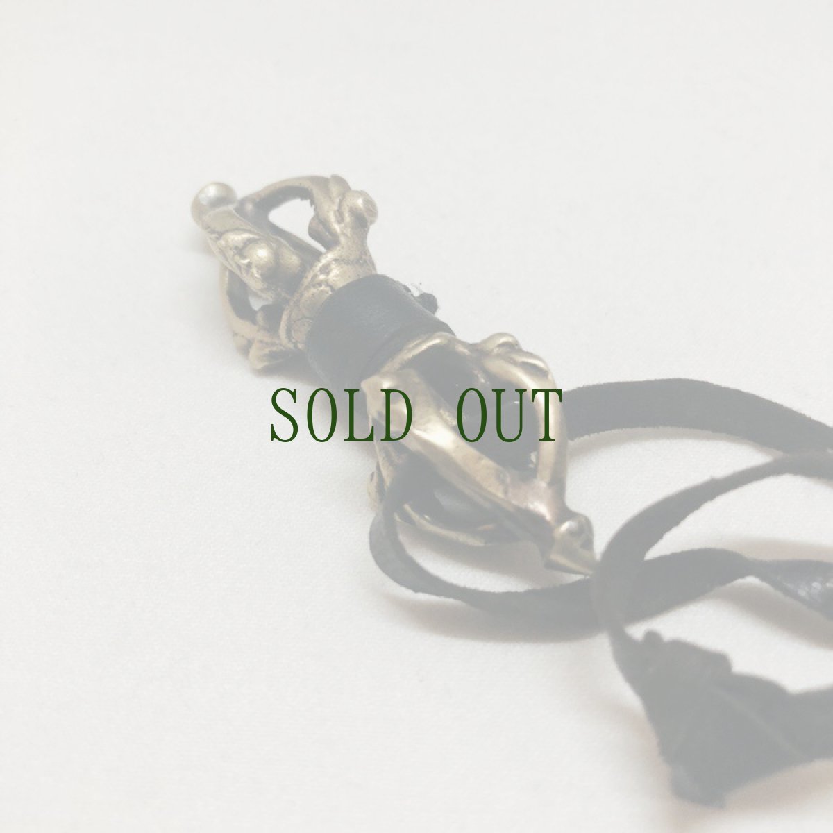 画像5: ドルジェ　(ヴァジュラ・金剛杵・五鈷杵)　チベタンＭＡＬＡパーツ　　 (5)