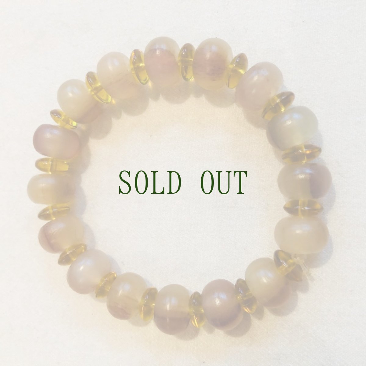 画像2: チベタン・ガゼル(羚羊角)のブレスレット (2)