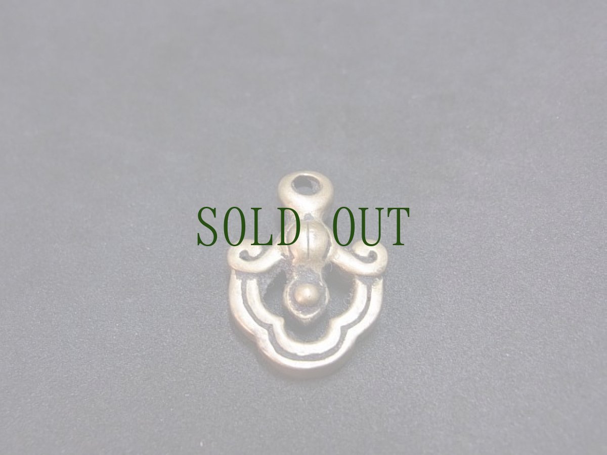 画像2: チベタンＭＡＬＡパーツ(数珠用マーカー・飾り)　黄銅製 (2)