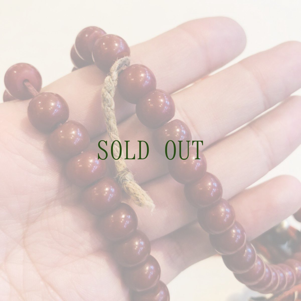 画像9: 菩提根のチベット念珠（Tibetan old bodhi roots mala）　ジェク・ゴンパ（アンティーク）107玉 (9)