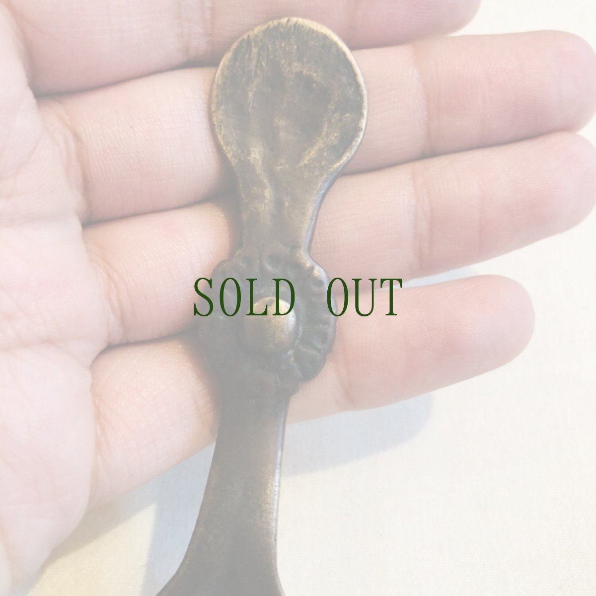 画像6: トクチャ(Thogchags)　匙型・アンティーク・ラマ僧所有 (6)