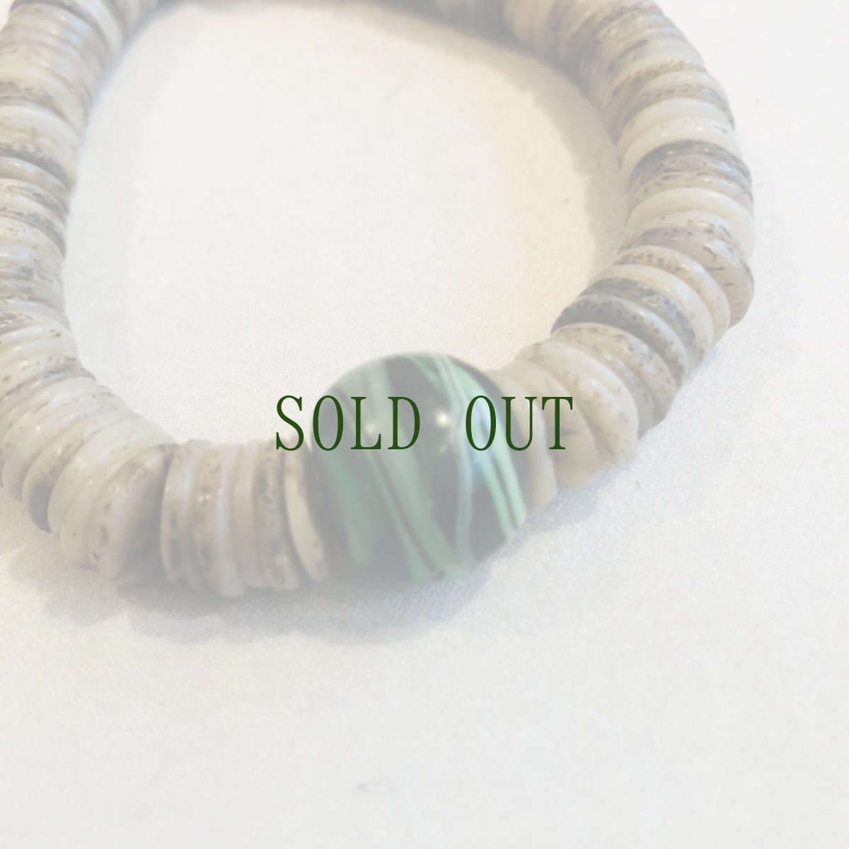 画像4: カパラの念珠ブレスレット　(tibetan old kapala mala ) 　 (4)