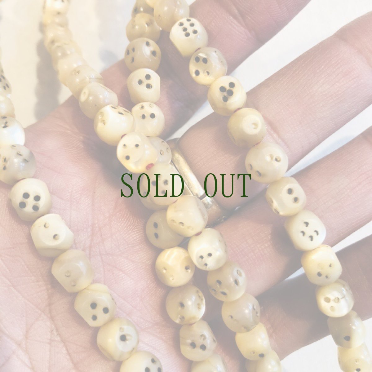 画像6: セルニャ（魚骨）の賽子念珠　(tibetan dice motif Mala )　104玉 (6)