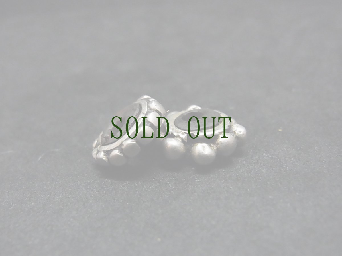 画像3: チベタンＭＡＬＡパーツ(数珠用飾り・差し玉)　1対（2個）　アンティーク (3)