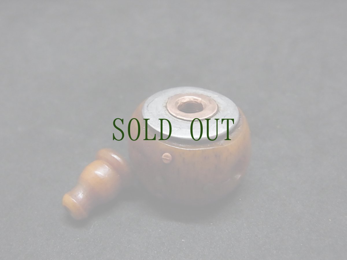 画像4: グル玉　(御数珠・親玉)　チベタンＭＡＬＡパーツ　ヤク骨製　 (4)