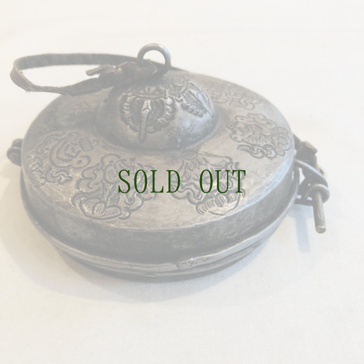 画像5: ティンシャ　(チベット仏教法具)　タシタゲ（八吉祥）　共箱付き・チベタンベル (5)