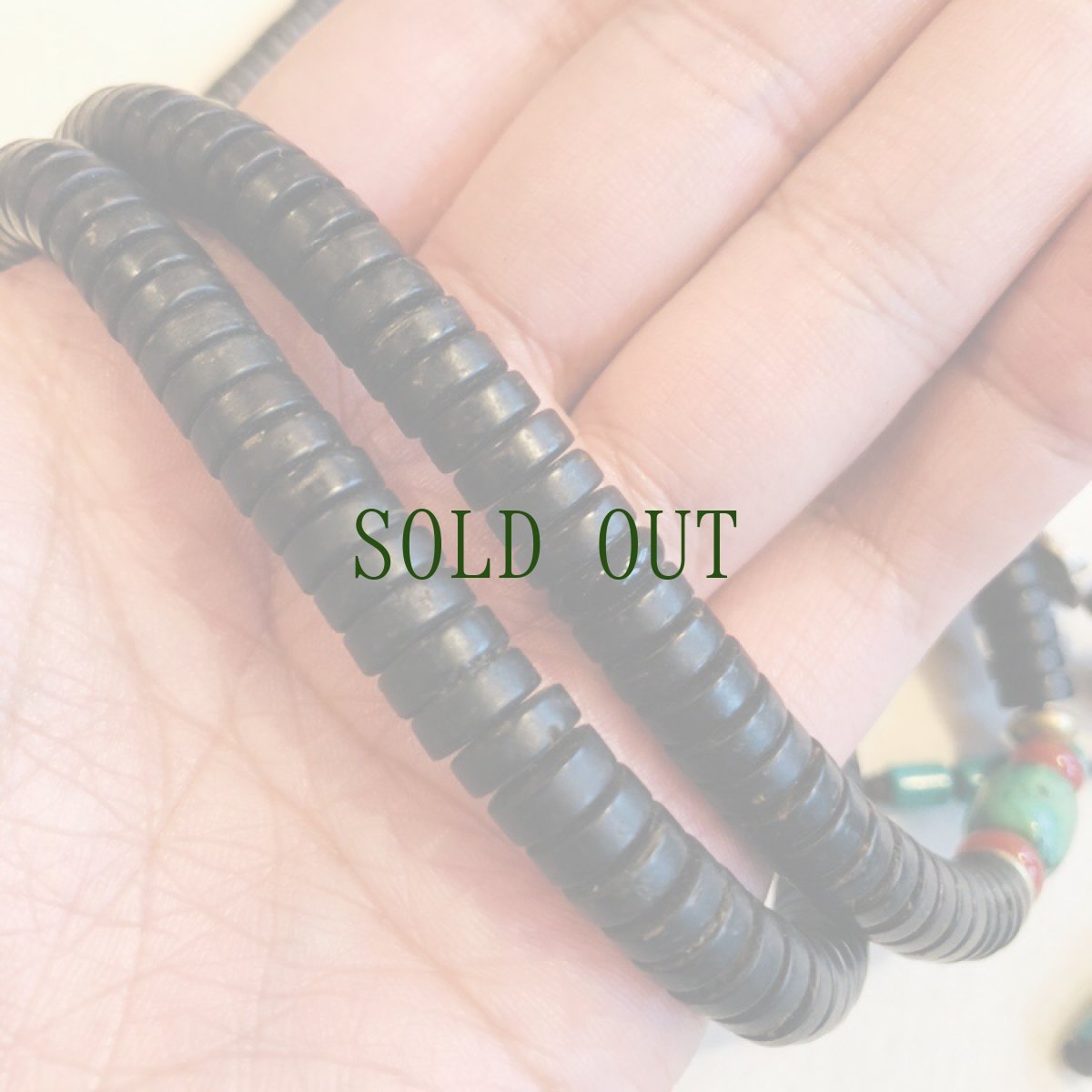 画像7: チベット・椰子玉の御数珠　(tibetan palm beads mala )　 (7)