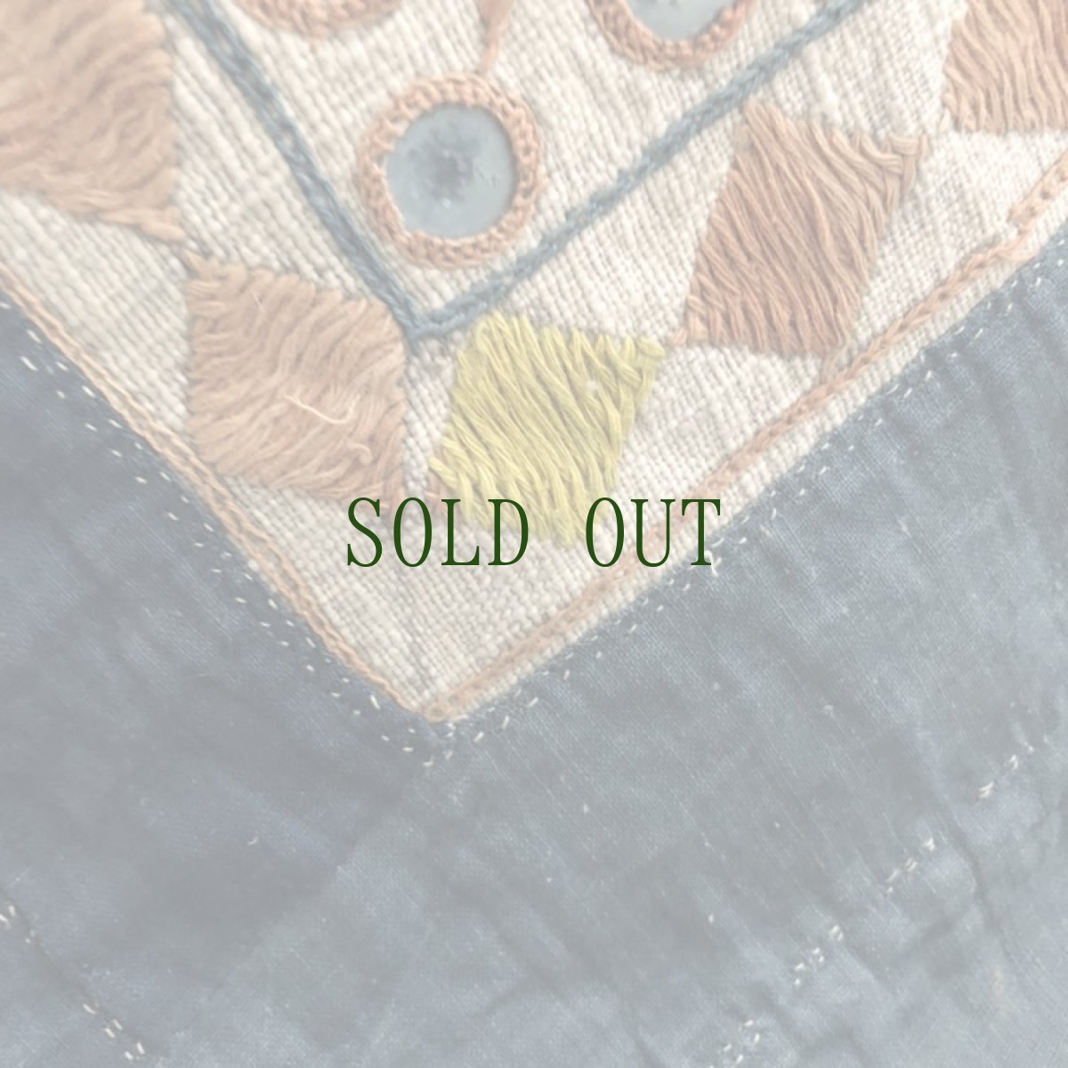 画像13: インド グジャラート州 刺繍・ミラーワーク 天蓋 (180×220cm)・アンティーク (13)