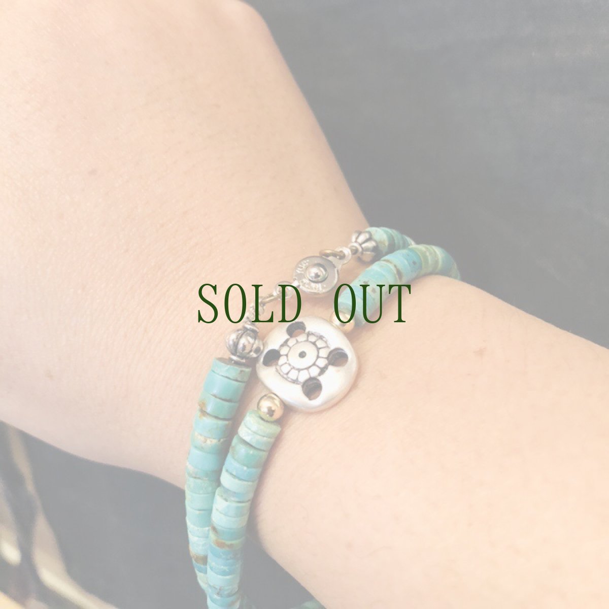 画像7: チベタン天然ターコイズ(yu)のネックレス　（tibetan natural turquoise）  (7)