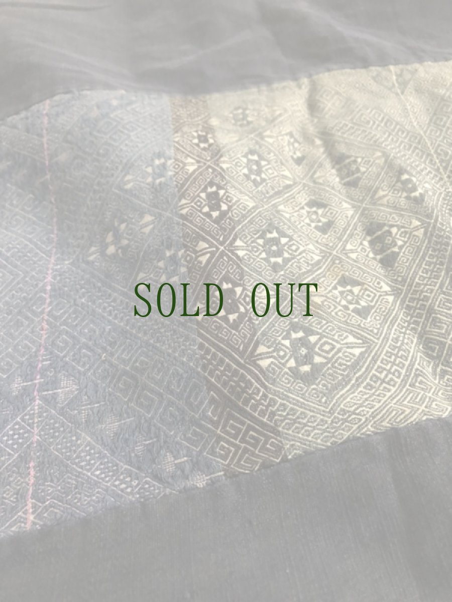 画像4: 貴州省 舟渓苗族背带（おんぶ布・おくるみ）　アンティーク (4)