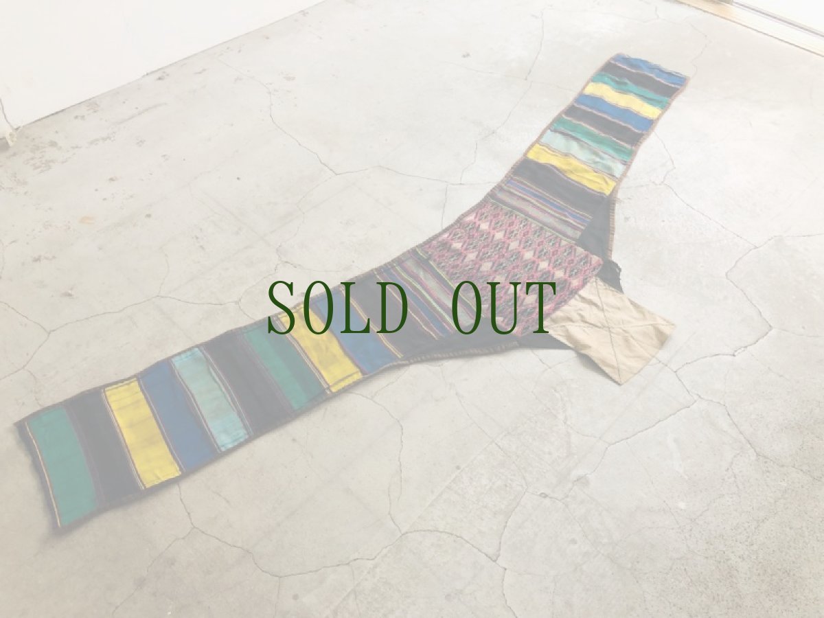 画像2: 貴州省安順 布依族背带（プイ族・おんぶ布・おくるみ）　アンティーク (2)