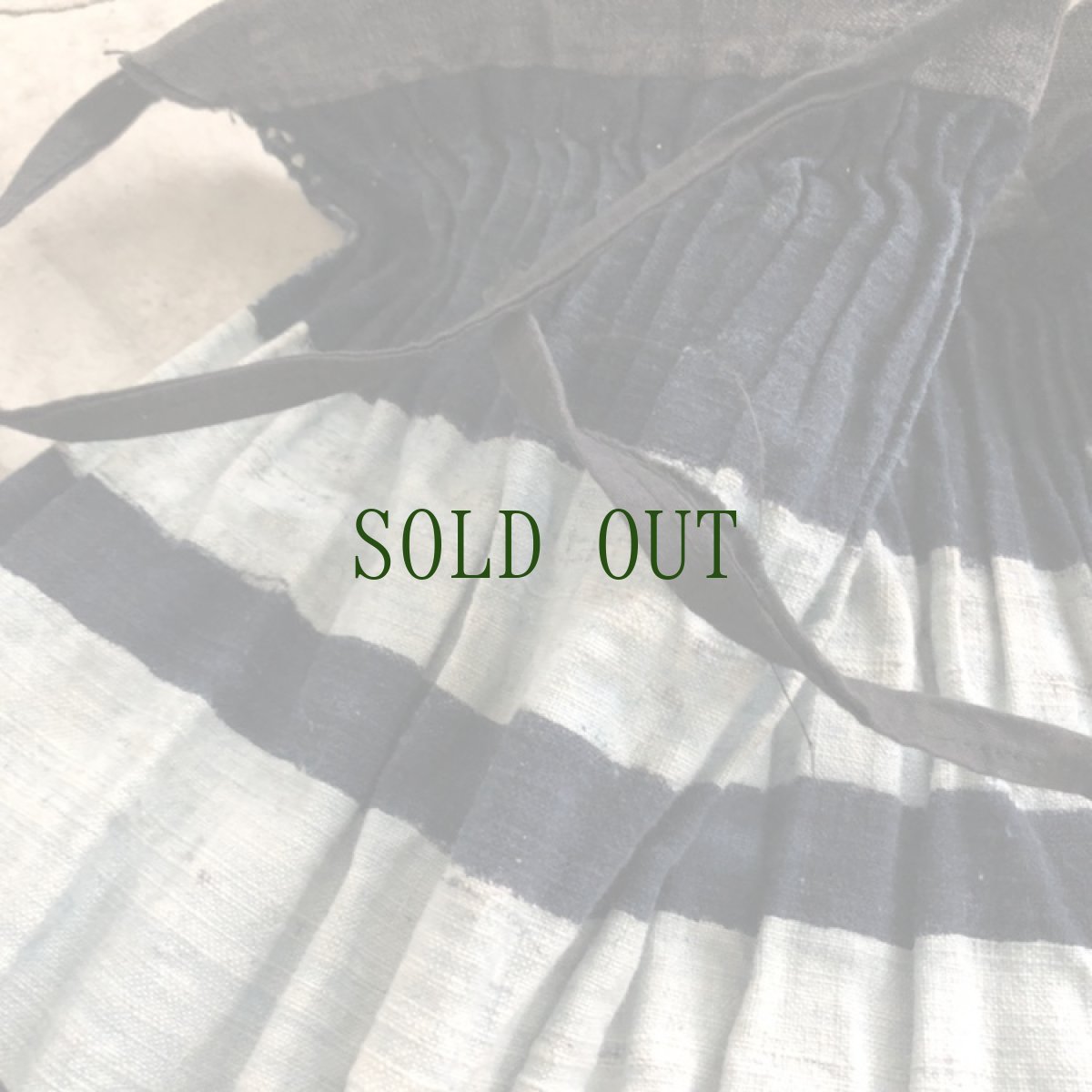 画像6: 広西省白裤子瑶族（ヤオ支族）　プリーツ巻きスカート　 (6)