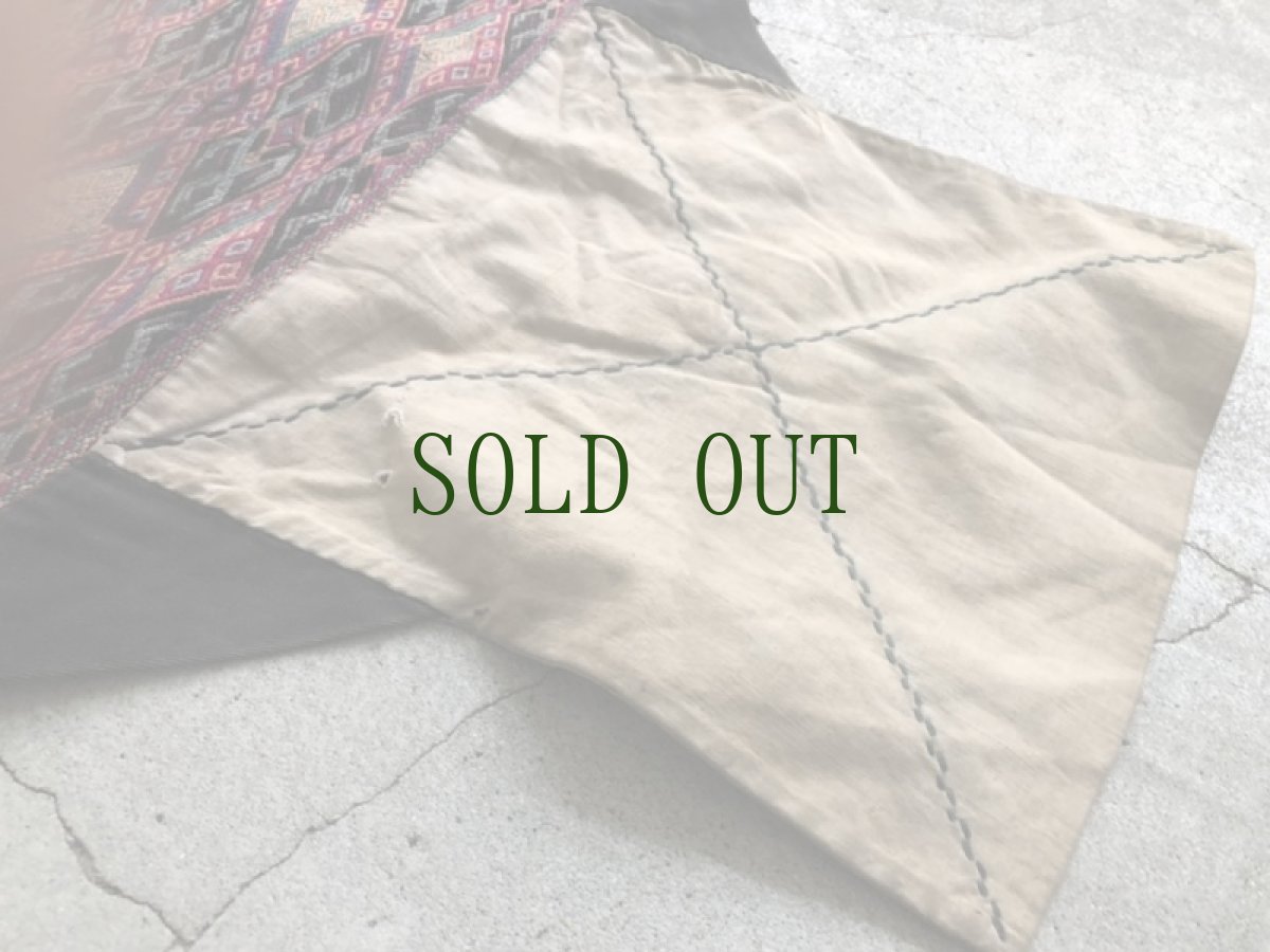 画像7: 貴州省安順 布依族背带（プイ族・おんぶ布・おくるみ）　アンティーク (7)