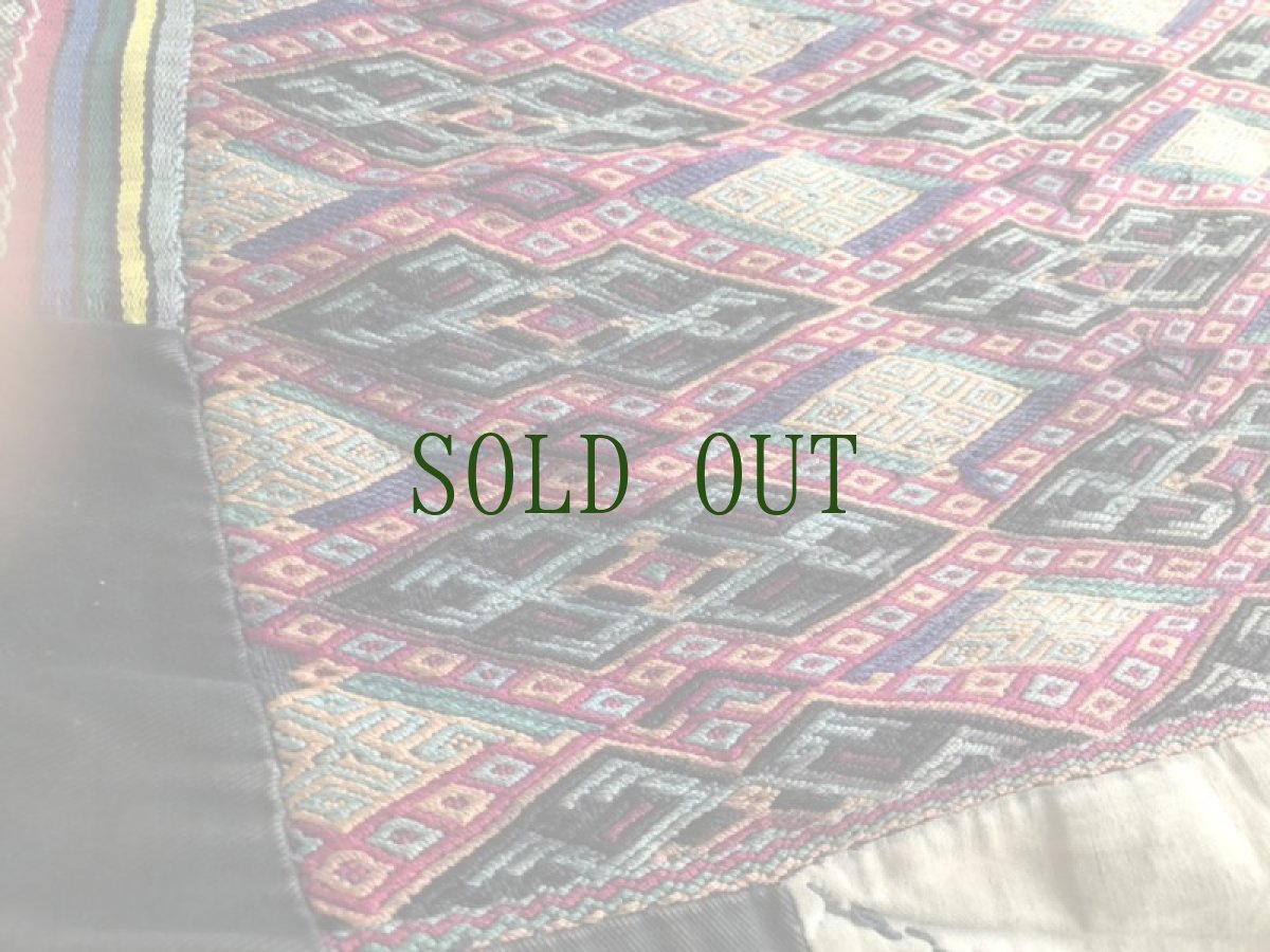 画像6: 貴州省安順 布依族背带（プイ族・おんぶ布・おくるみ）　アンティーク (6)