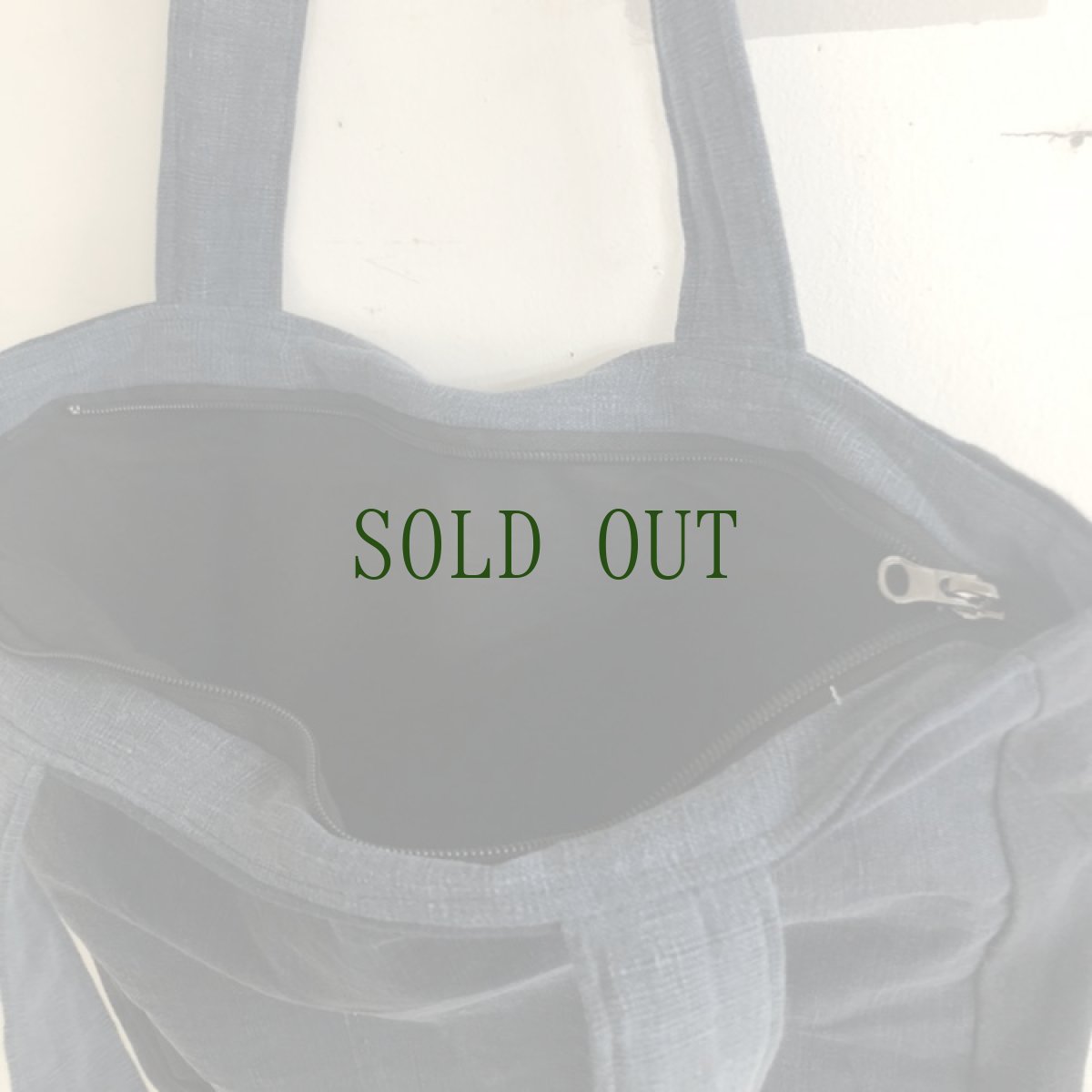 画像7: 貴州省ミャオ族　本藍染　木綿　トートバッグ (7)