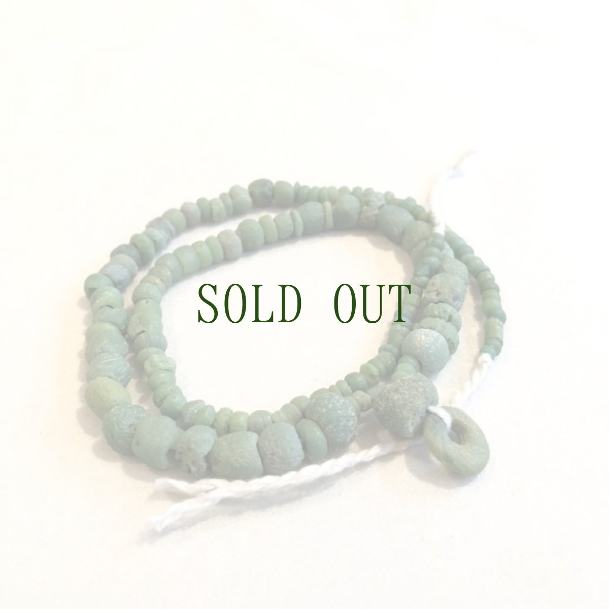 画像4: 古代ペルシャ（古代ローマン）とんぼ玉　（瑠璃珠一連） (4)