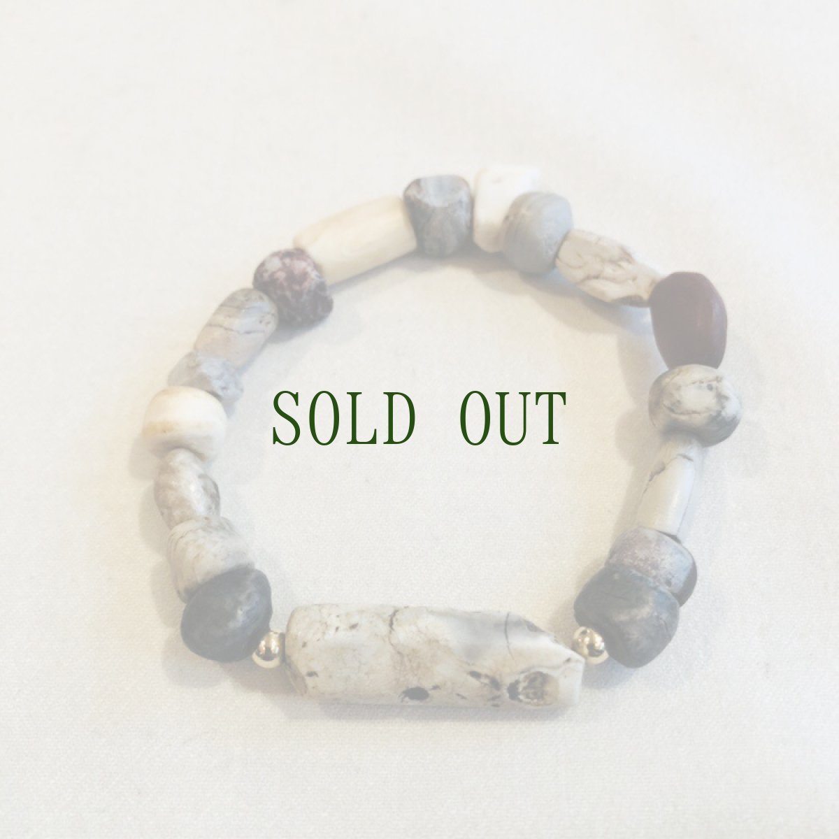 画像2: 古代ビーズ（ペルシア・インダス・チベット）のブレスレット（紀元前・スレマニ・瑪瑙） (2)