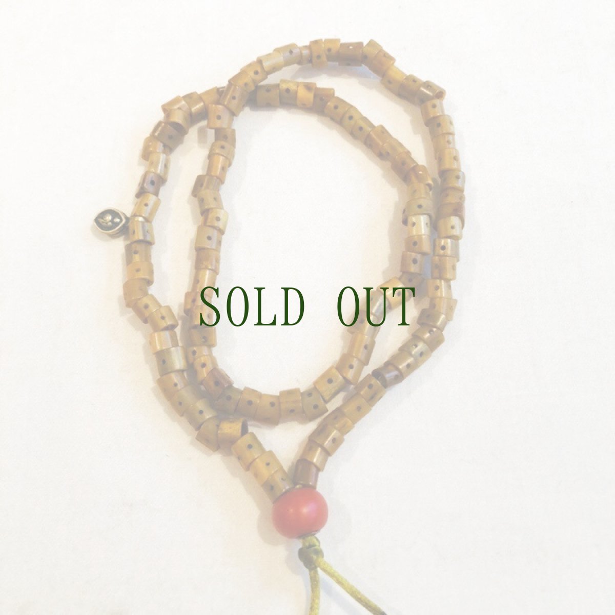 画像3: タカの骨の御数珠(チベタンPongtra MALA) アンティーク  (3)