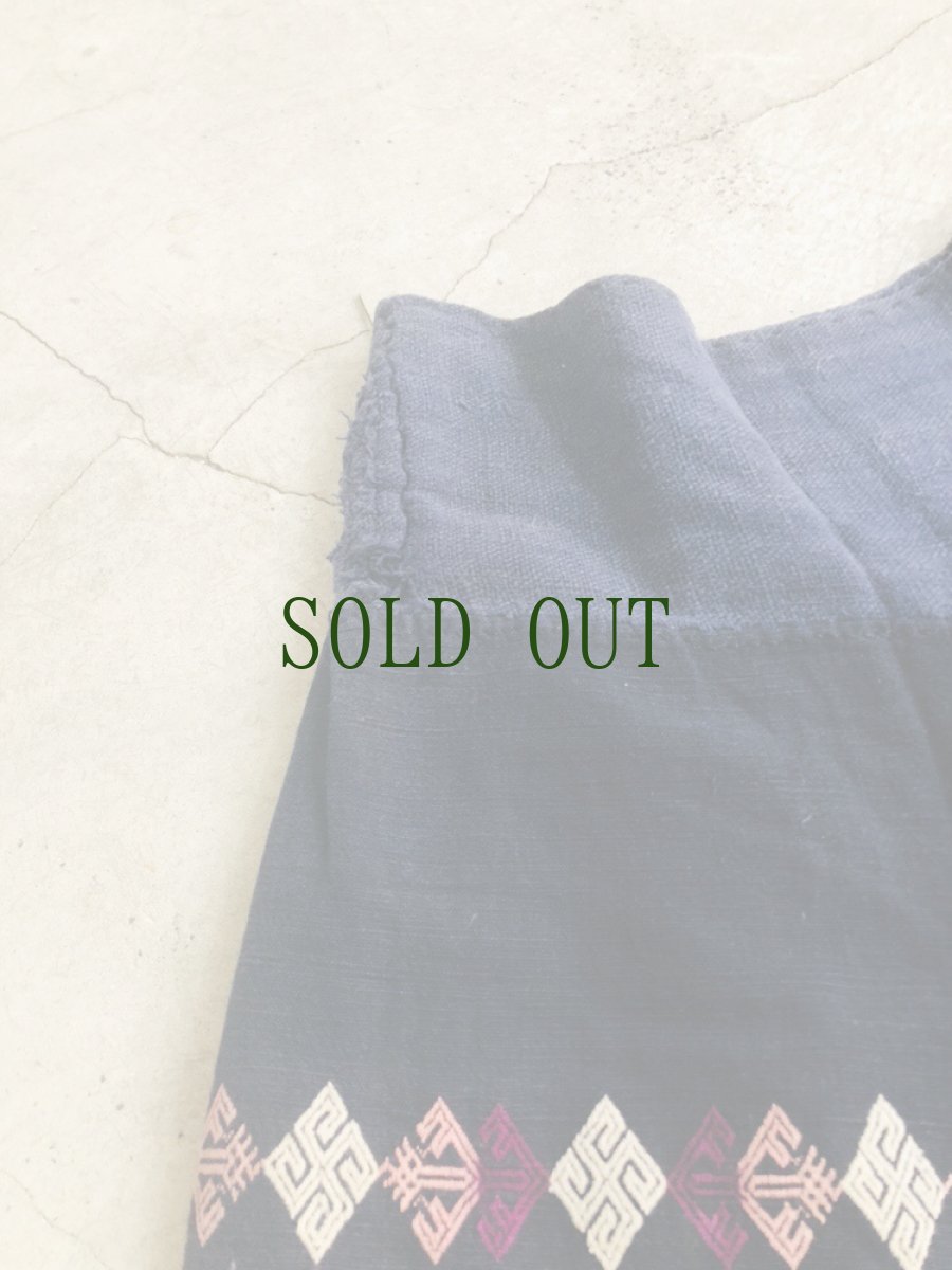 画像10: 雲南省金平瑶族（jing ping yao）　サルエルパンツ　（ビンテージ） (10)