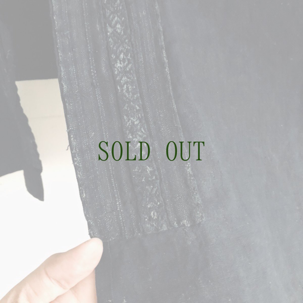 画像8: 貴州省台江苗族(tai jian ミャオ)　アンティーク・ジャケット（木綿・藍染） (8)