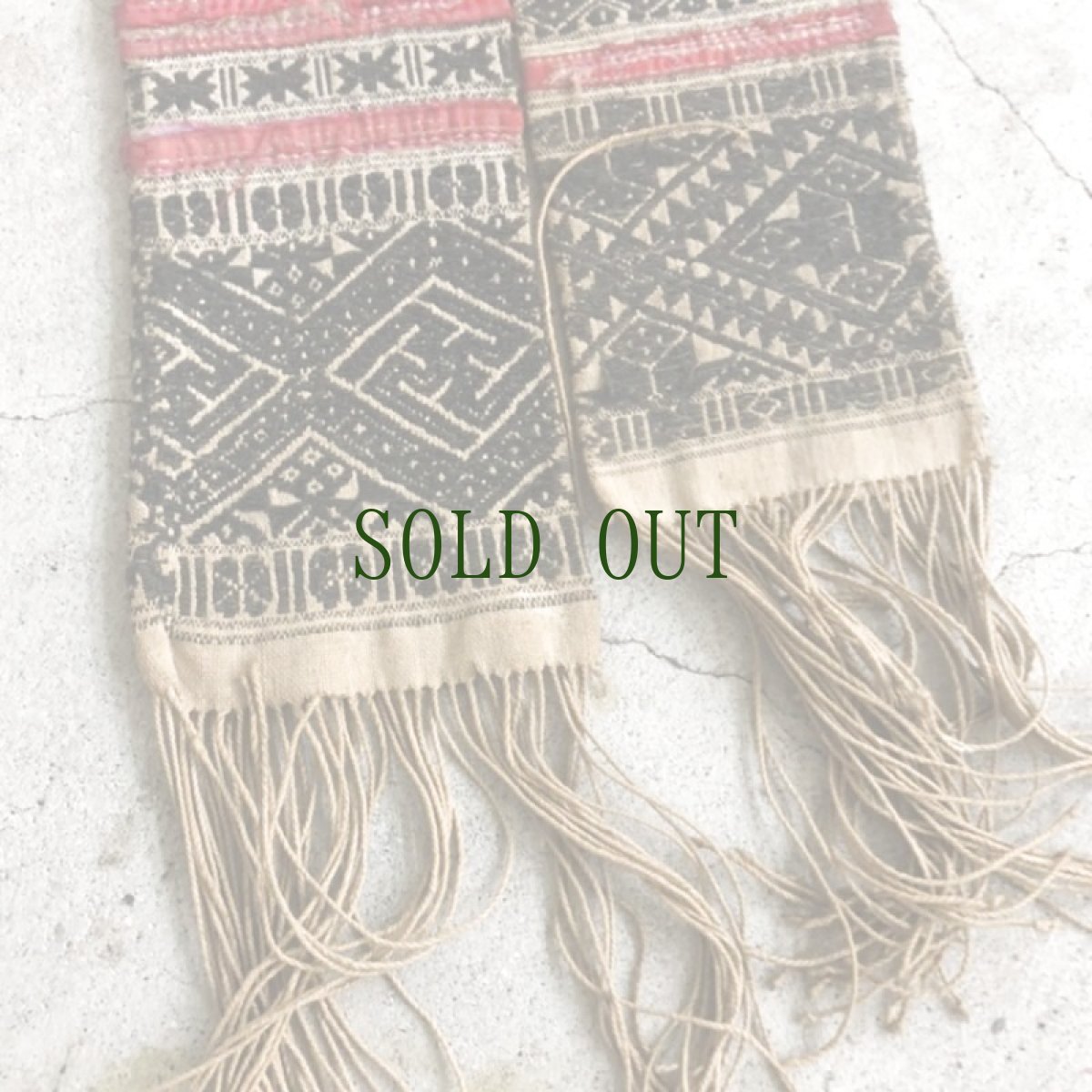 画像5: ミャオ族・腰帯紐　（貴州省榕江百鳥衣苗族）アンティーク (5)