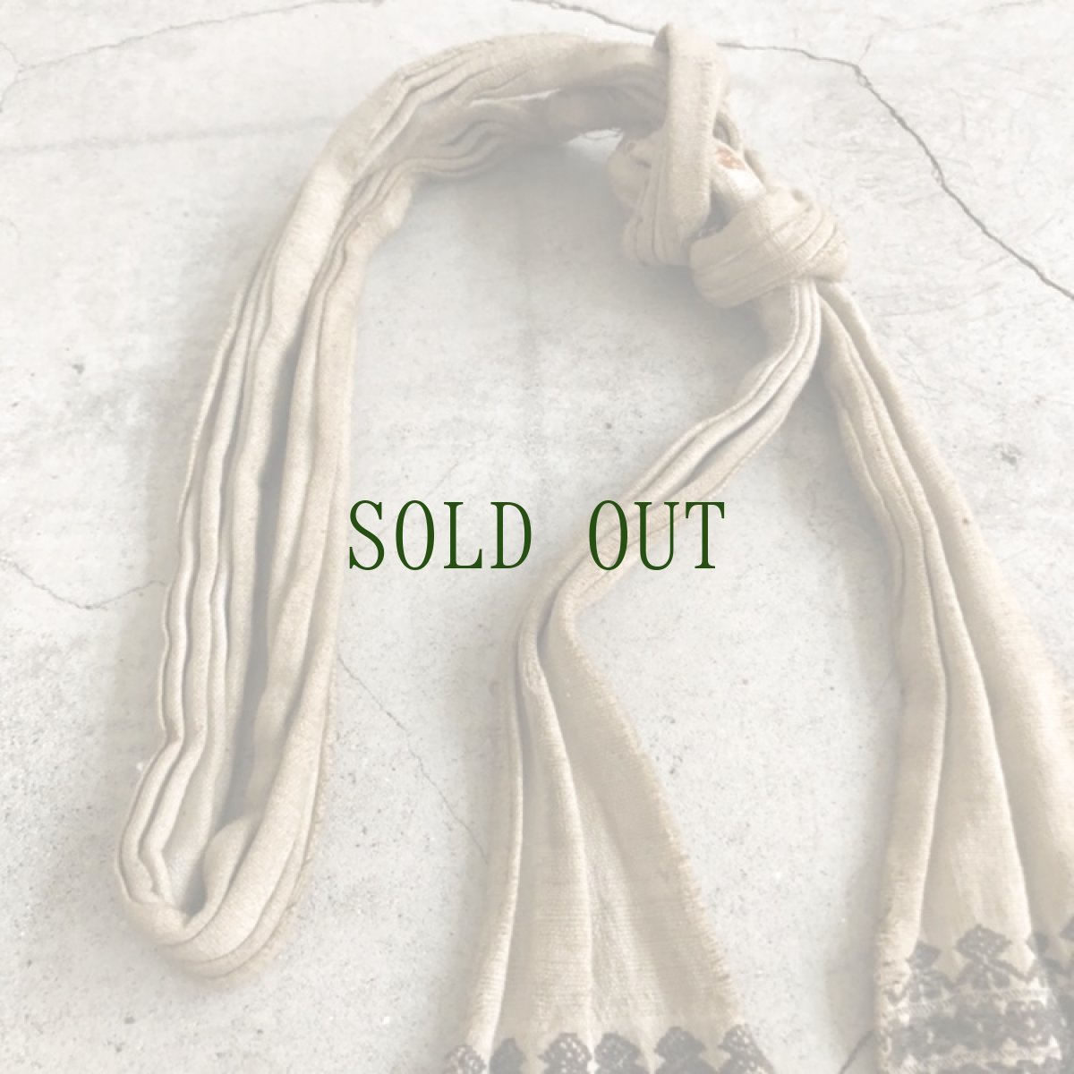 画像6: ミャオ族・腰帯紐　（貴州省榕江百鳥衣苗族）アンティーク (6)