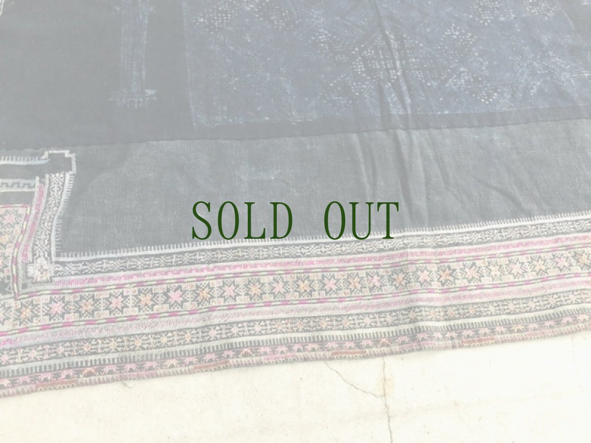 画像5: 花渓苗族　（貴陽花渓ミャオ族）　藍染上衣　・アンティーク　 (5)