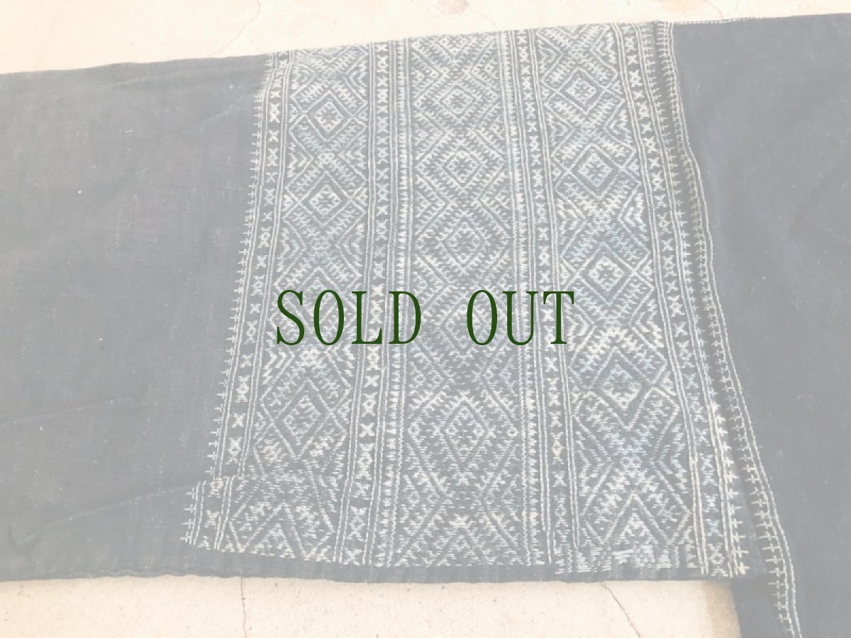 画像8: 花渓苗族　（貴陽花渓ミャオ族）　藍染上衣　・アンティーク　 (8)