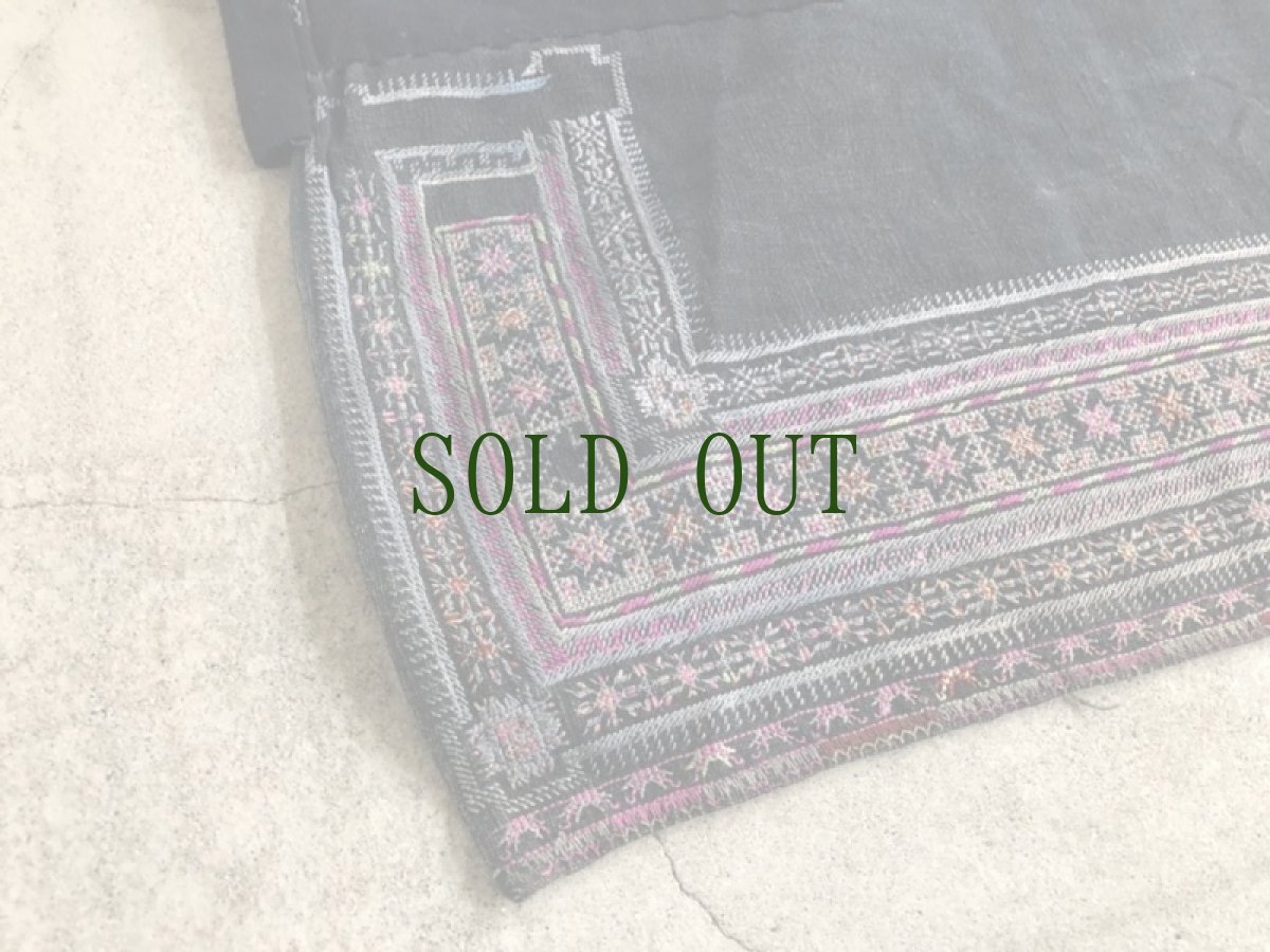 画像4: 花渓苗族　（貴陽花渓ミャオ族）　藍染上衣　・アンティーク　 (4)