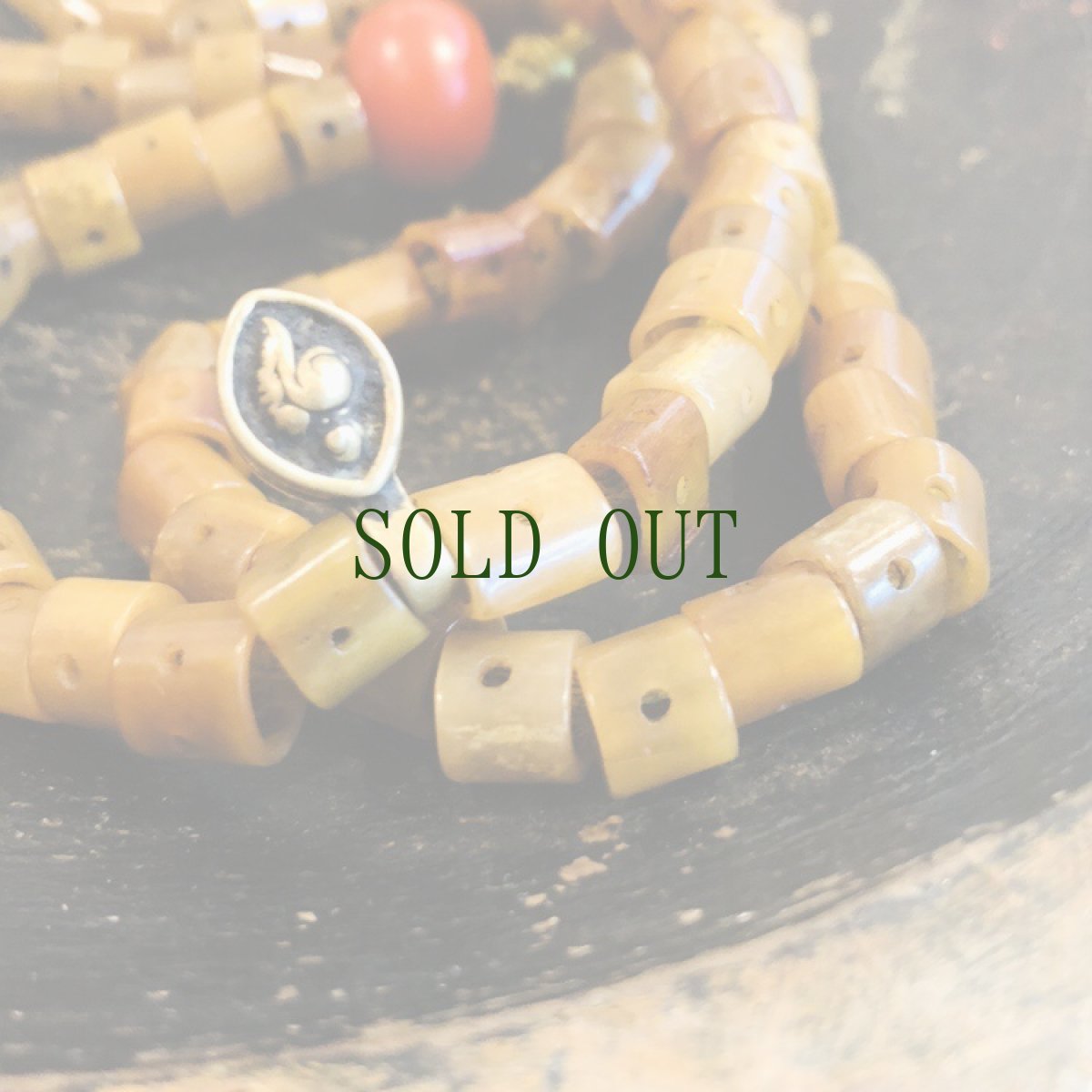 画像5: タカの骨の御数珠(チベタンPongtra MALA) アンティーク  (5)