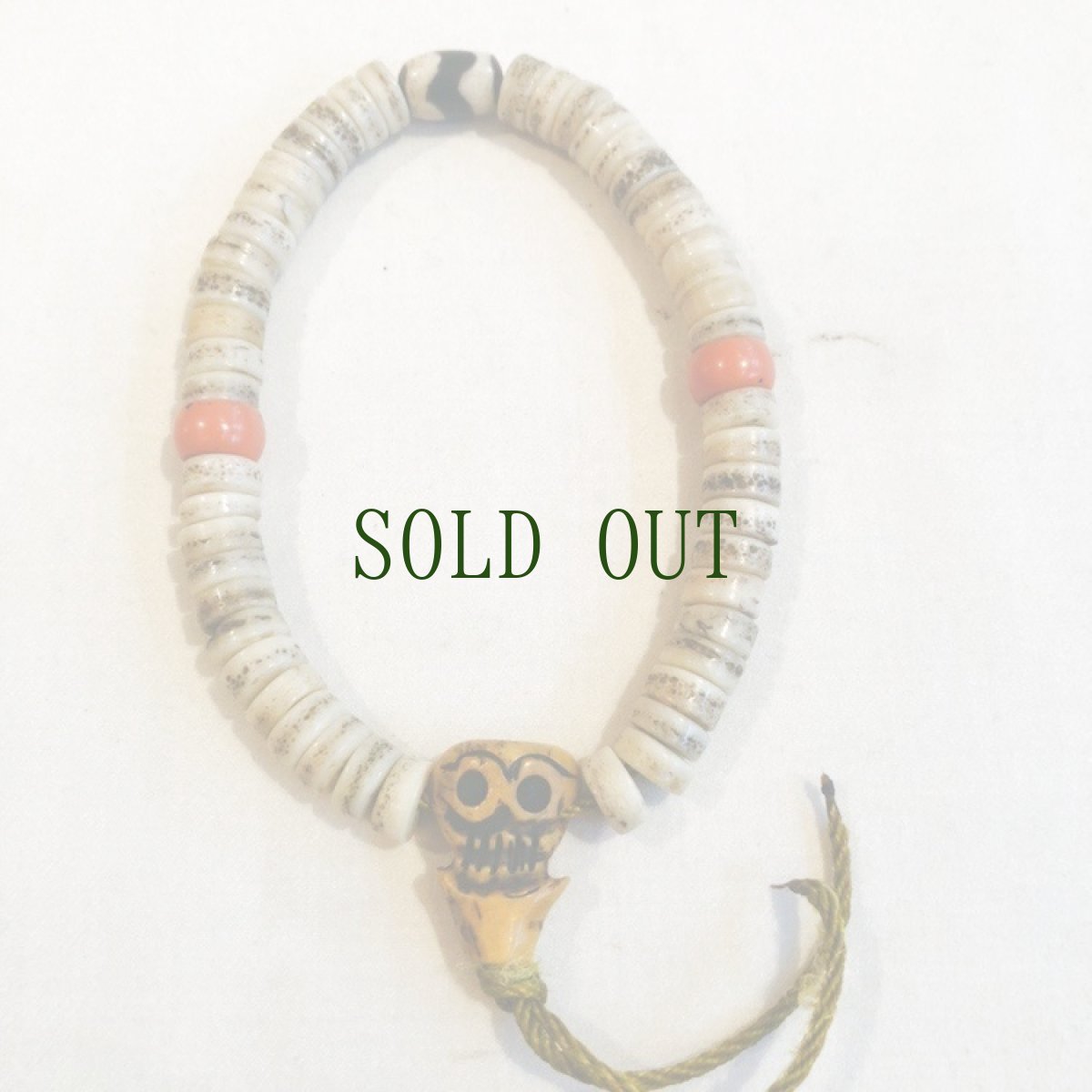 画像2: カパラの御数珠　(tibetan old kapala mala ) 48玉　 (2)