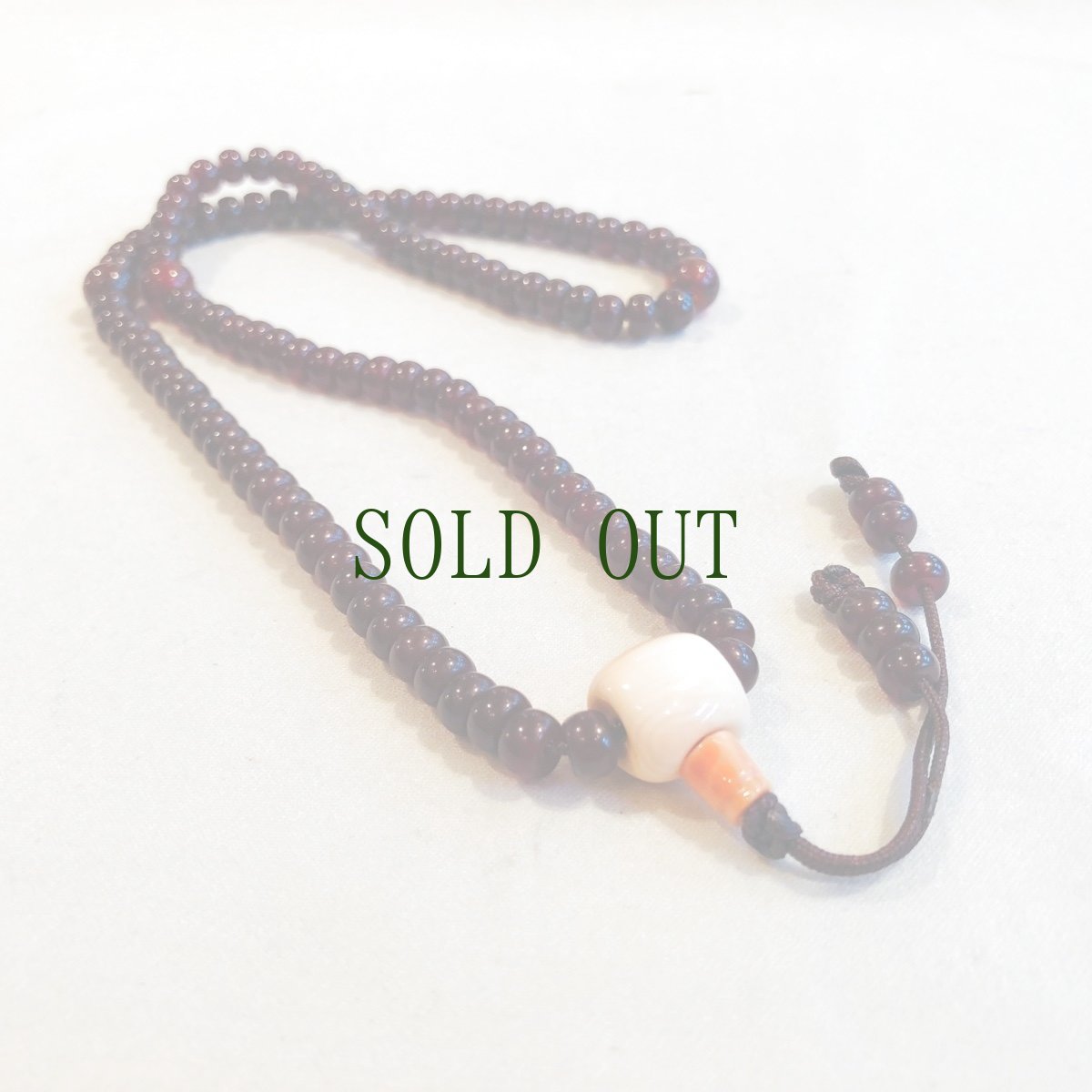 画像3: アンデシン(血珠)の108玉念珠 (チベタンMala) (3)