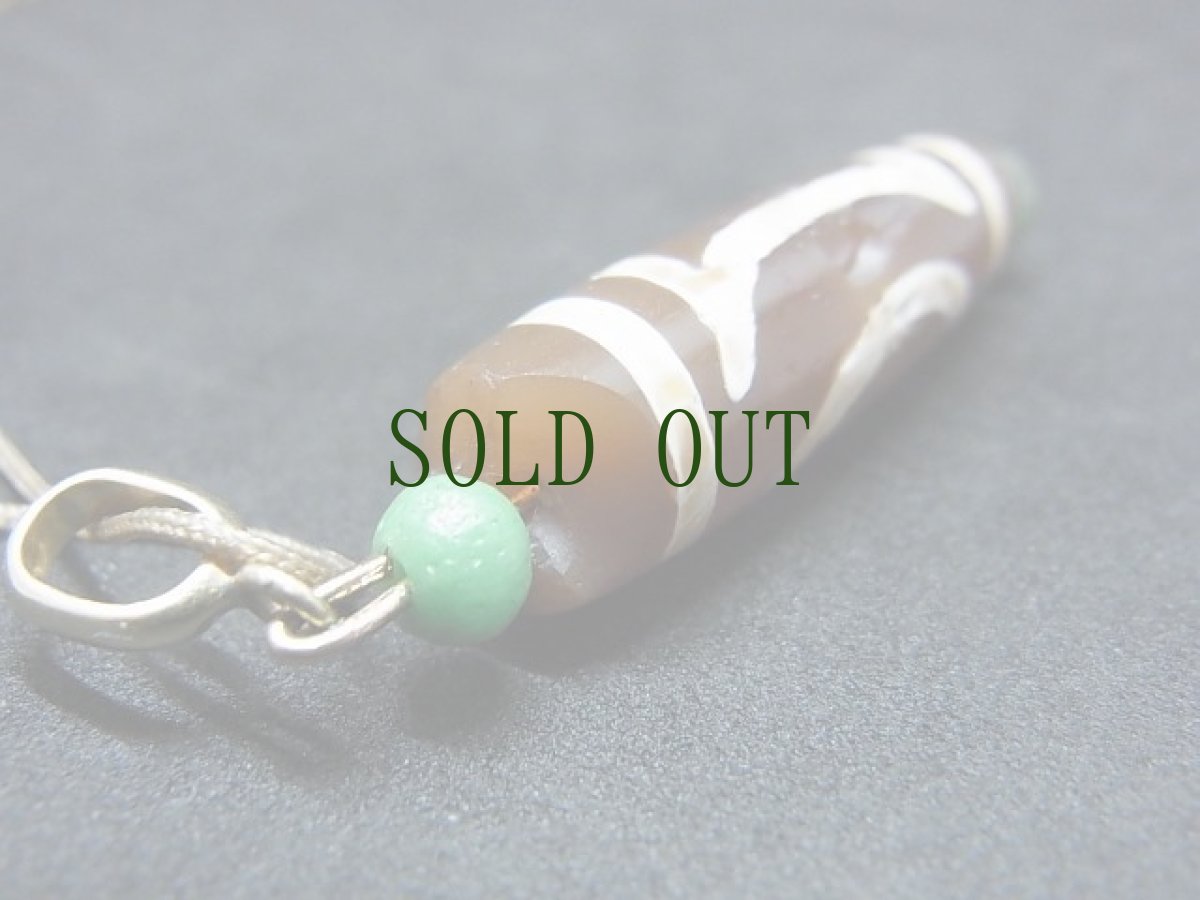 画像4: 古代ジービーズ（ancient dzi sakor namkor ）老天地天珠　オリジナル (4)