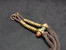 画像1: 数珠カウンター(チベット仏教法具・ティルプ)　真鍮製 (1)