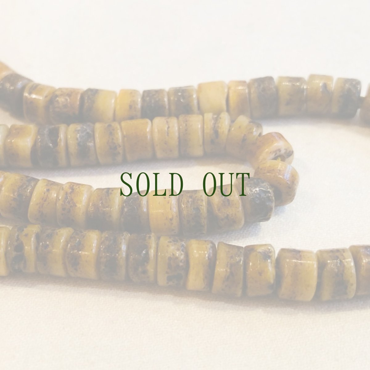 画像5: ジービーズとカパラの数珠ネックレス＆連ブレスレット　(tibetan old kapala mala ) 　 (5)