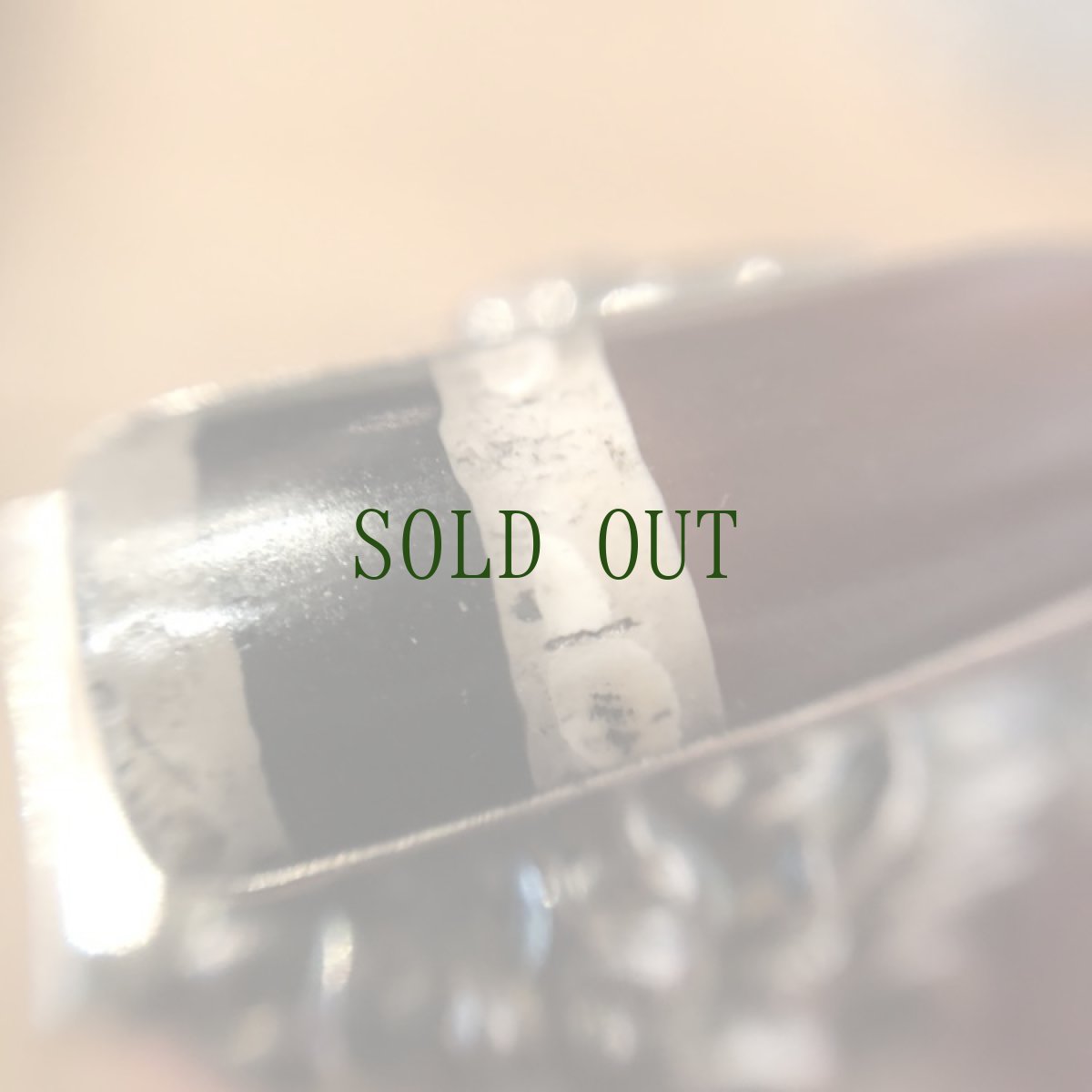 画像7: 古代チュムジーのシルバーリング　（Ancient dzi ）老天珠 (7)