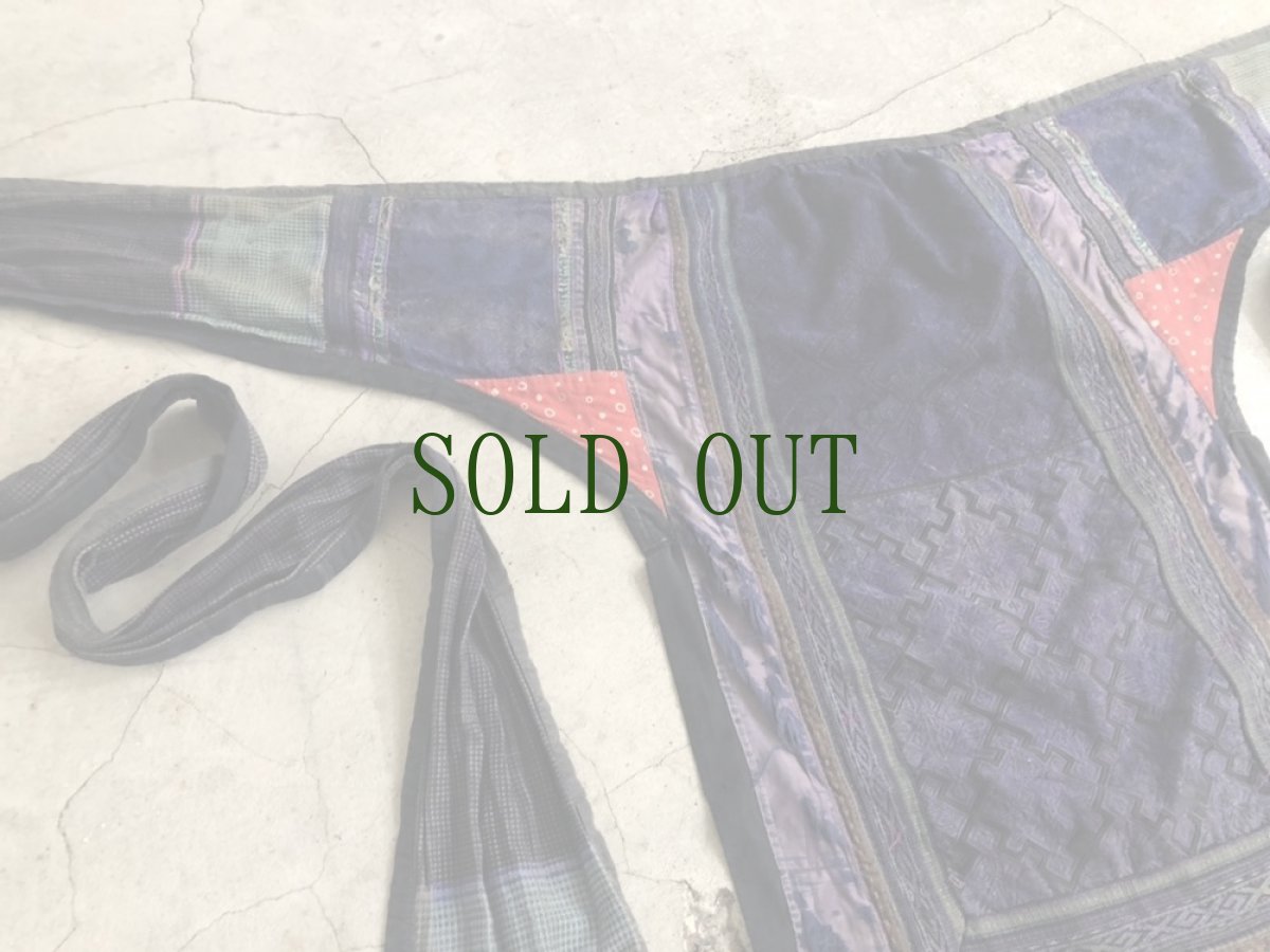 画像3: 貴州省貞豊（ジェンフォン）ミャオ族　背带（おんぶ布・おくるみ）　アンティーク (3)