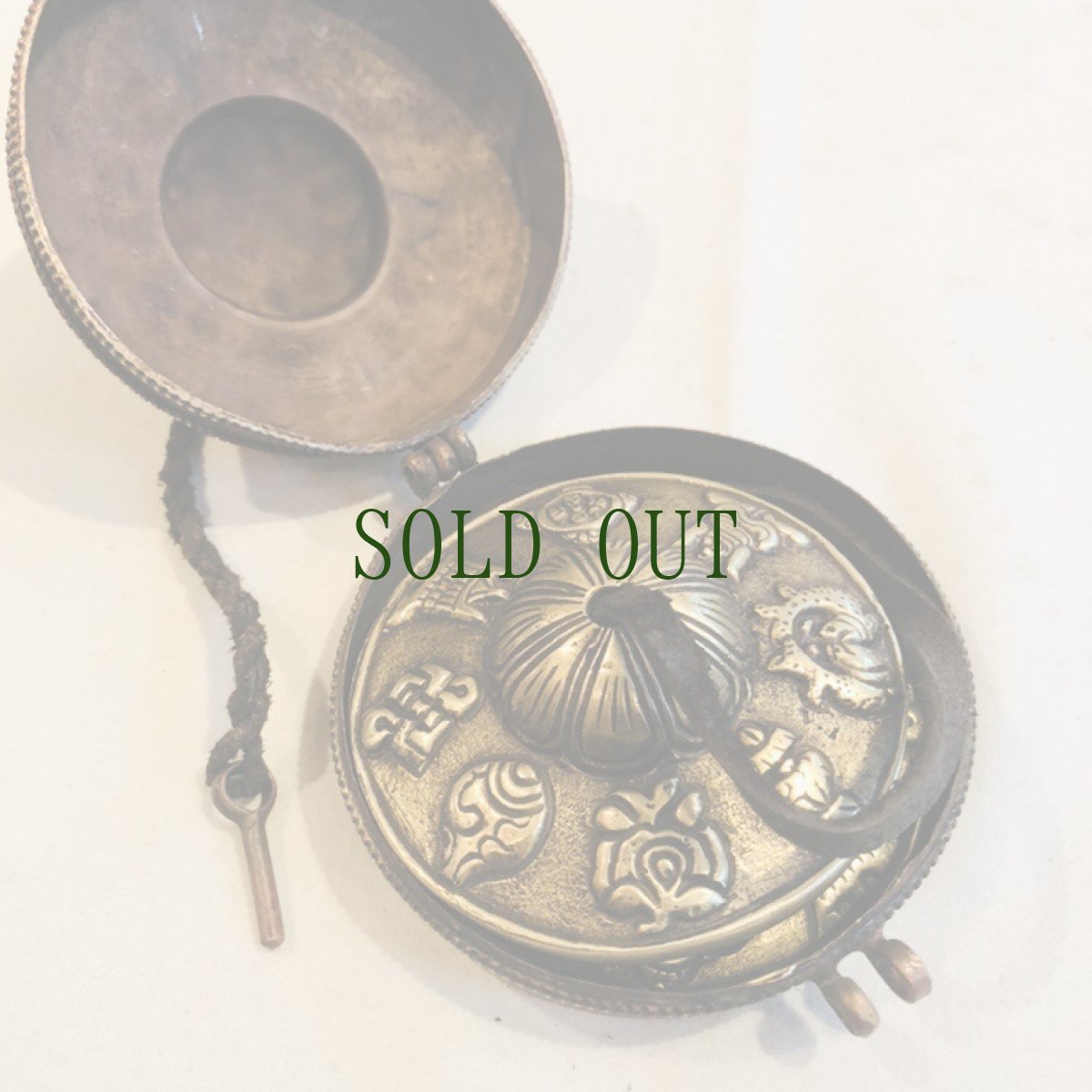 画像6: ティンシャ　(チベット仏教法具)　タシタゲ（八吉祥）　共箱付き・チベタンベル (6)