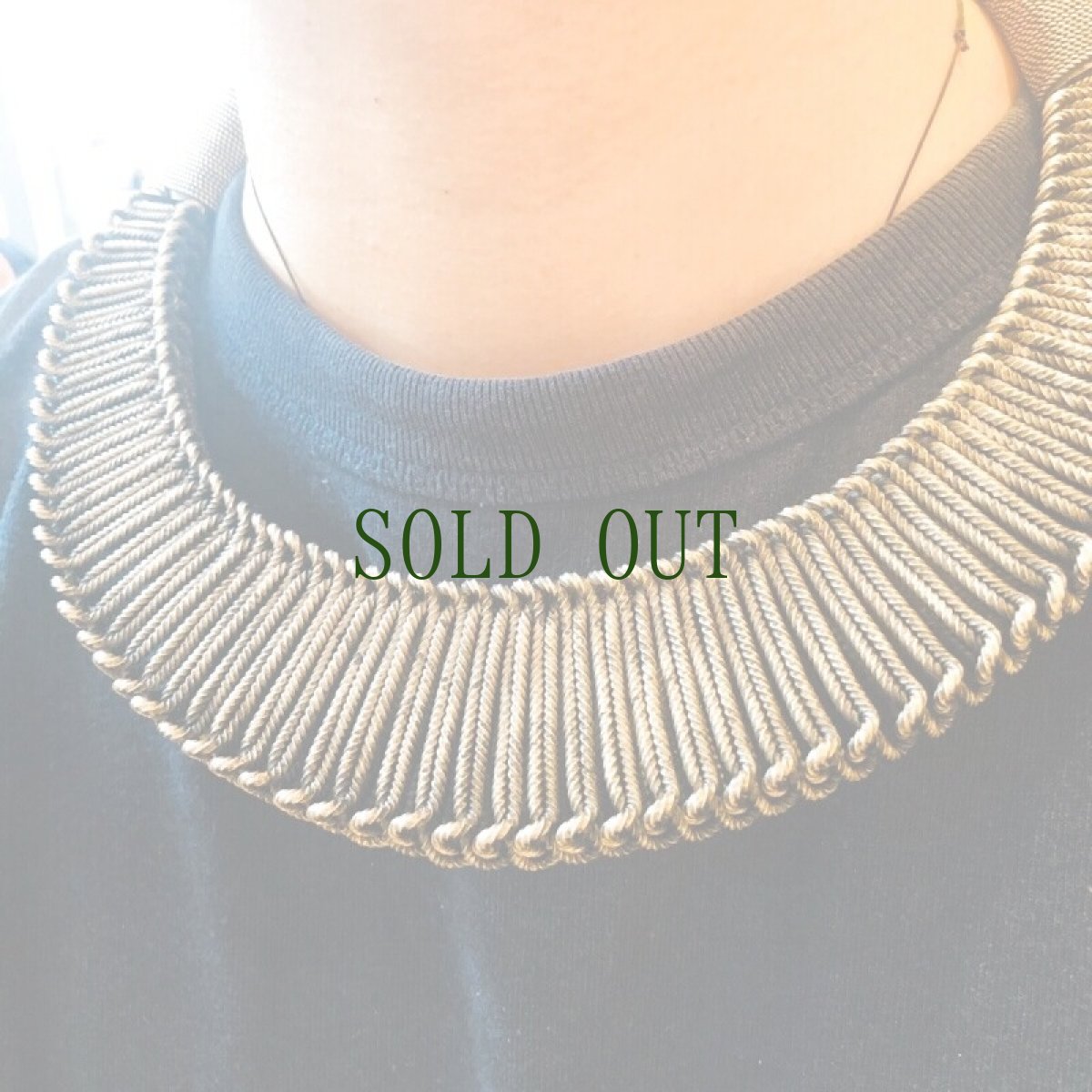 画像10: 貴州苗族のトライバル首飾り 台江県革一地区（ミャオ銀） (10)