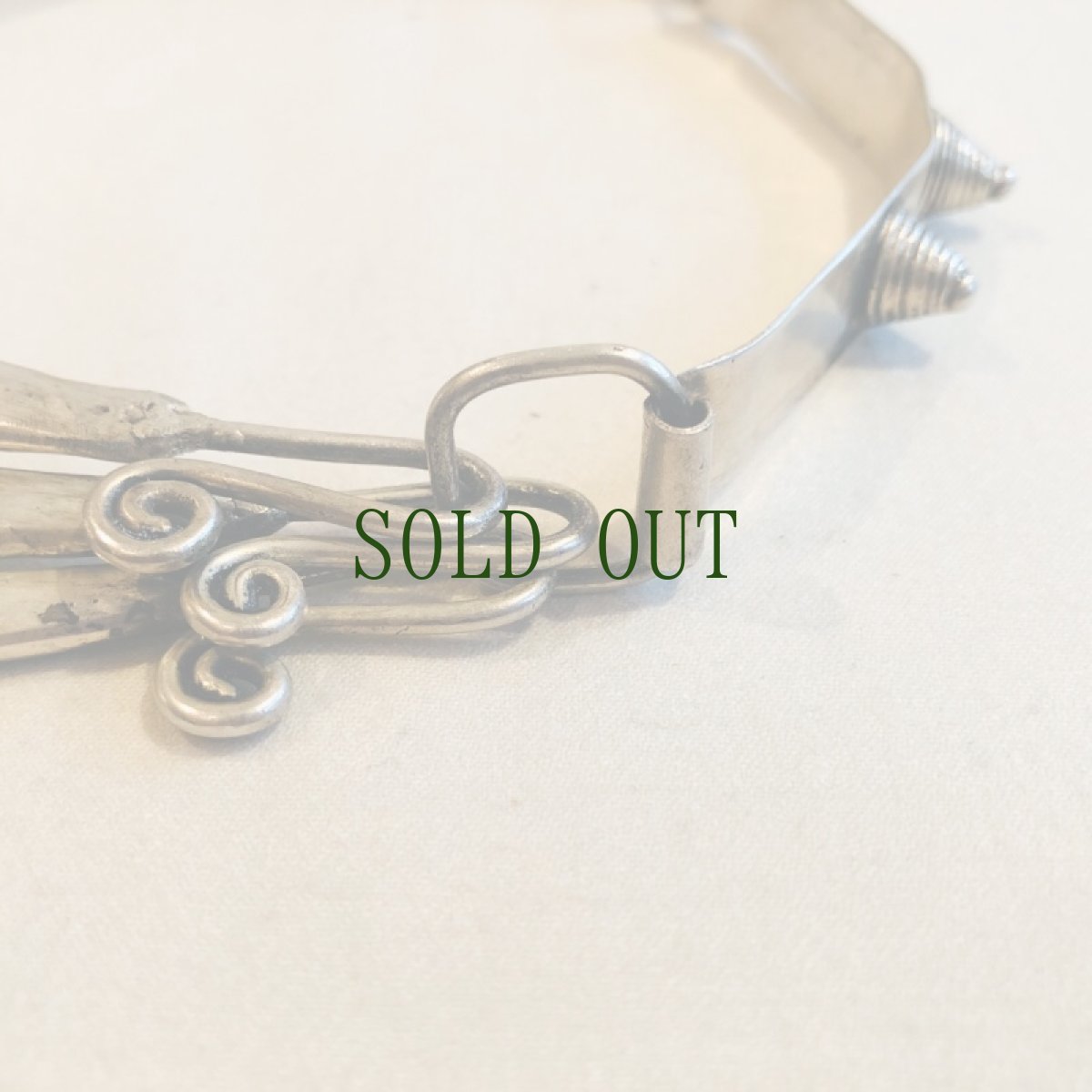 画像4: 貴州ミャオ族のトライバルネックレス（ミャオシルバー） (4)