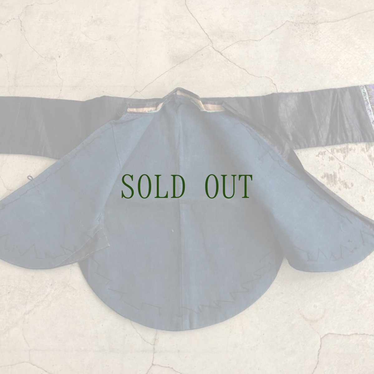 画像5: 雲南省文山　壮族(チワン)藍染（亮布）ジャケット　民族衣装（コレクション）　 (5)