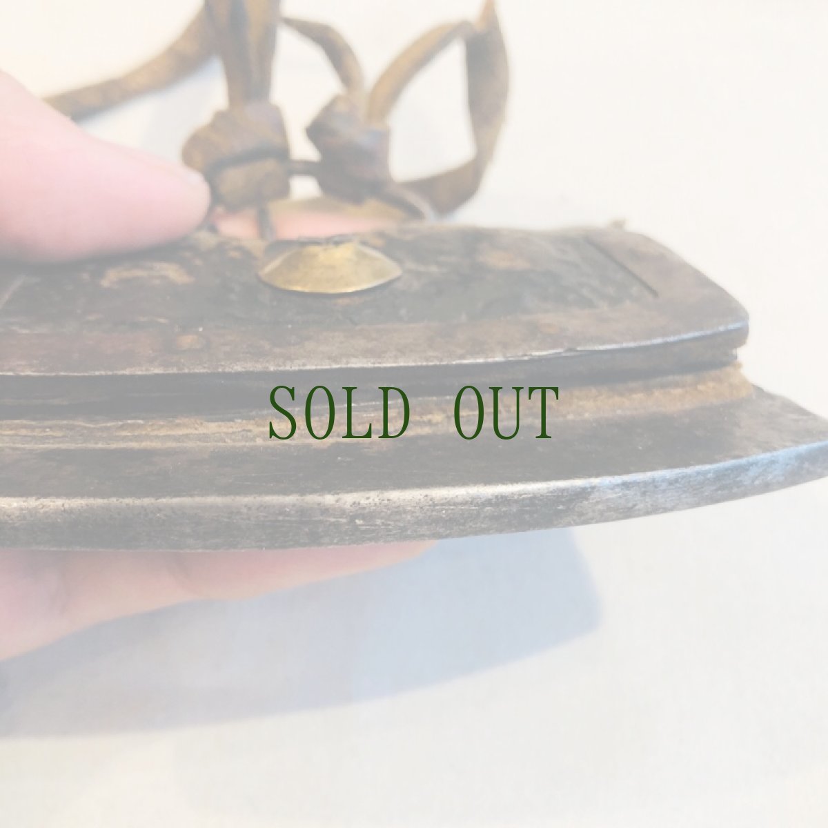 画像8: チベットの火打ち鎌（火打ち道具・メチャ）Tibetan fire starter.　アンティーク (8)