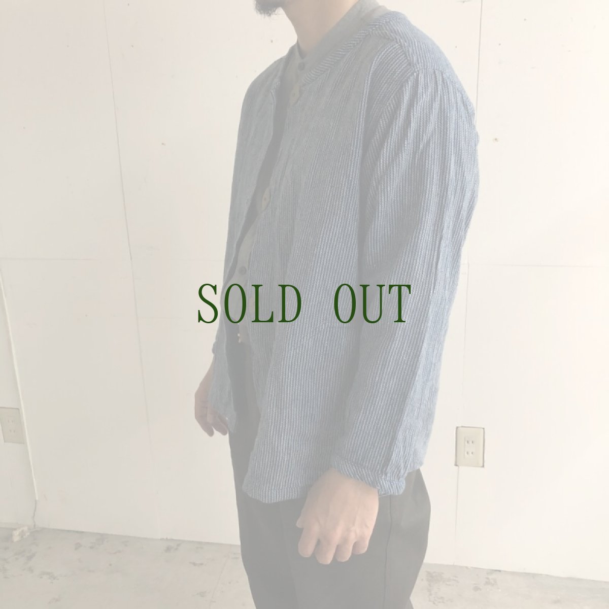 画像8: 水族　本藍染木綿生地　リメイクジャケット　（貴州省スイ族）　 (8)