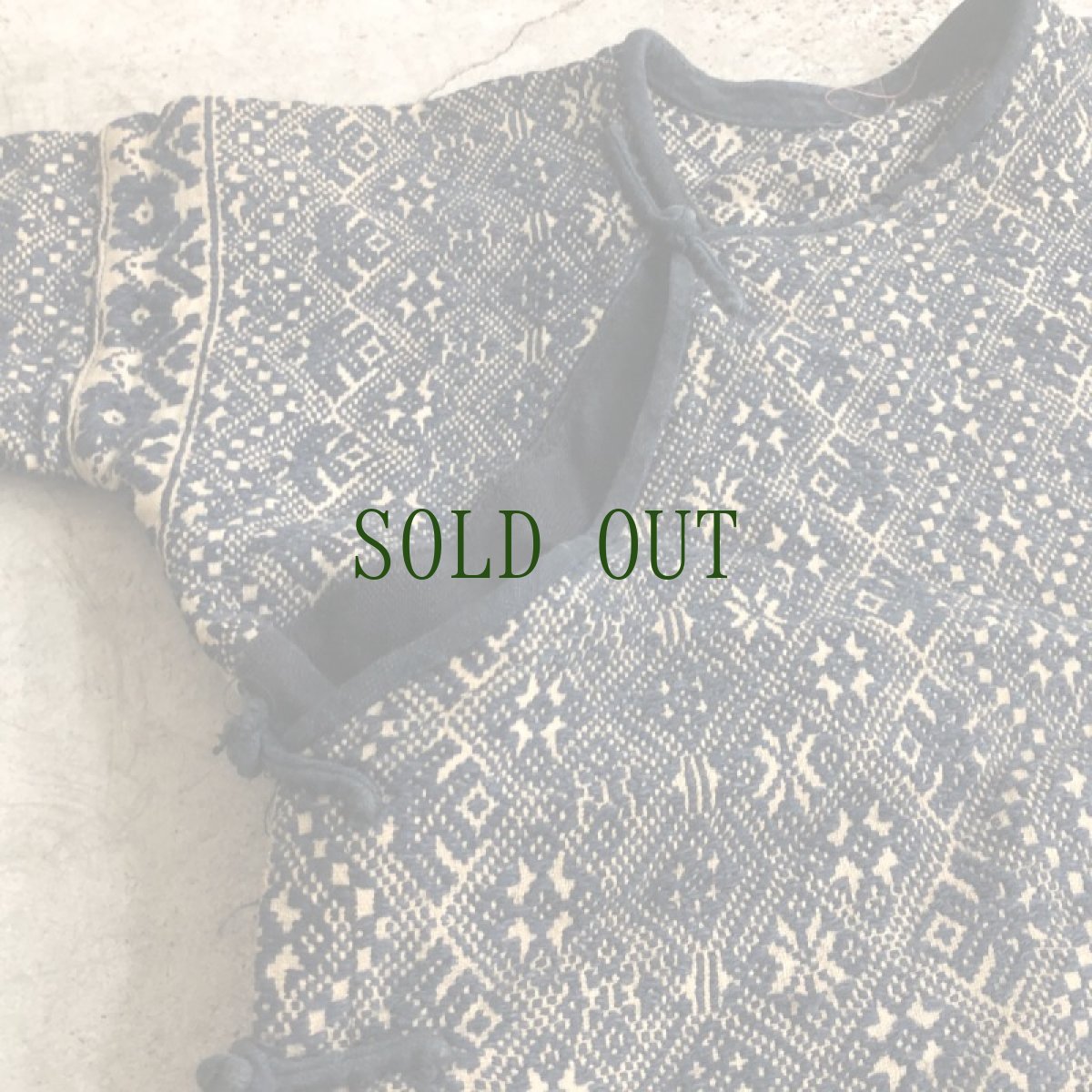 画像9: 貴州侗族(トン)　子供用上下　（アンティーク） (9)