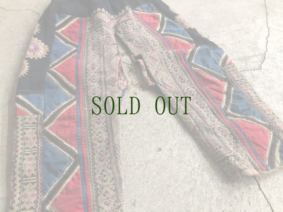 画像7: 貴州侗族(トン)　子供用上下　（アンティーク） (7)