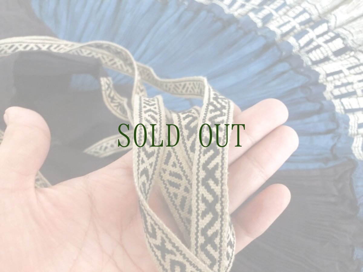 画像7: ガージア人　（貴州黄平県重安江式苗族(革家)）　藍染巻きスカート　 (7)