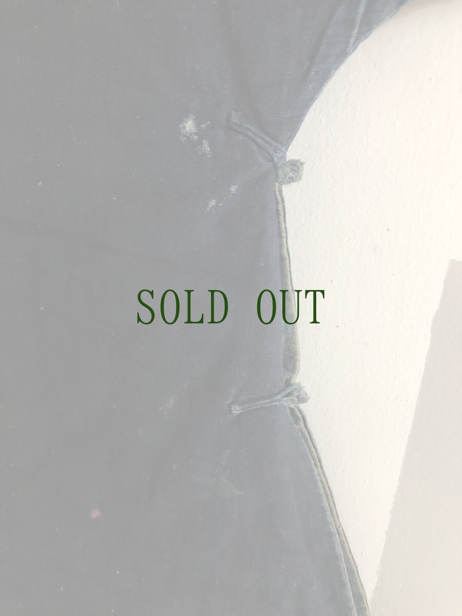 画像8: 貴州省　 布依族（プイ）本藍染木綿　ジャケット（アンティーク・生地厚め） (8)